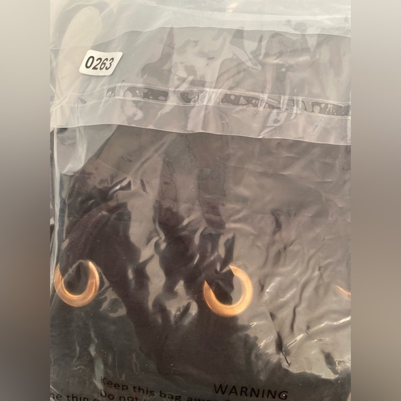 Venus Jumpsuit Women’s S Black Lace Up Corset Lace Wide Leg Sleeveless Cropped - Picture 15 of 15